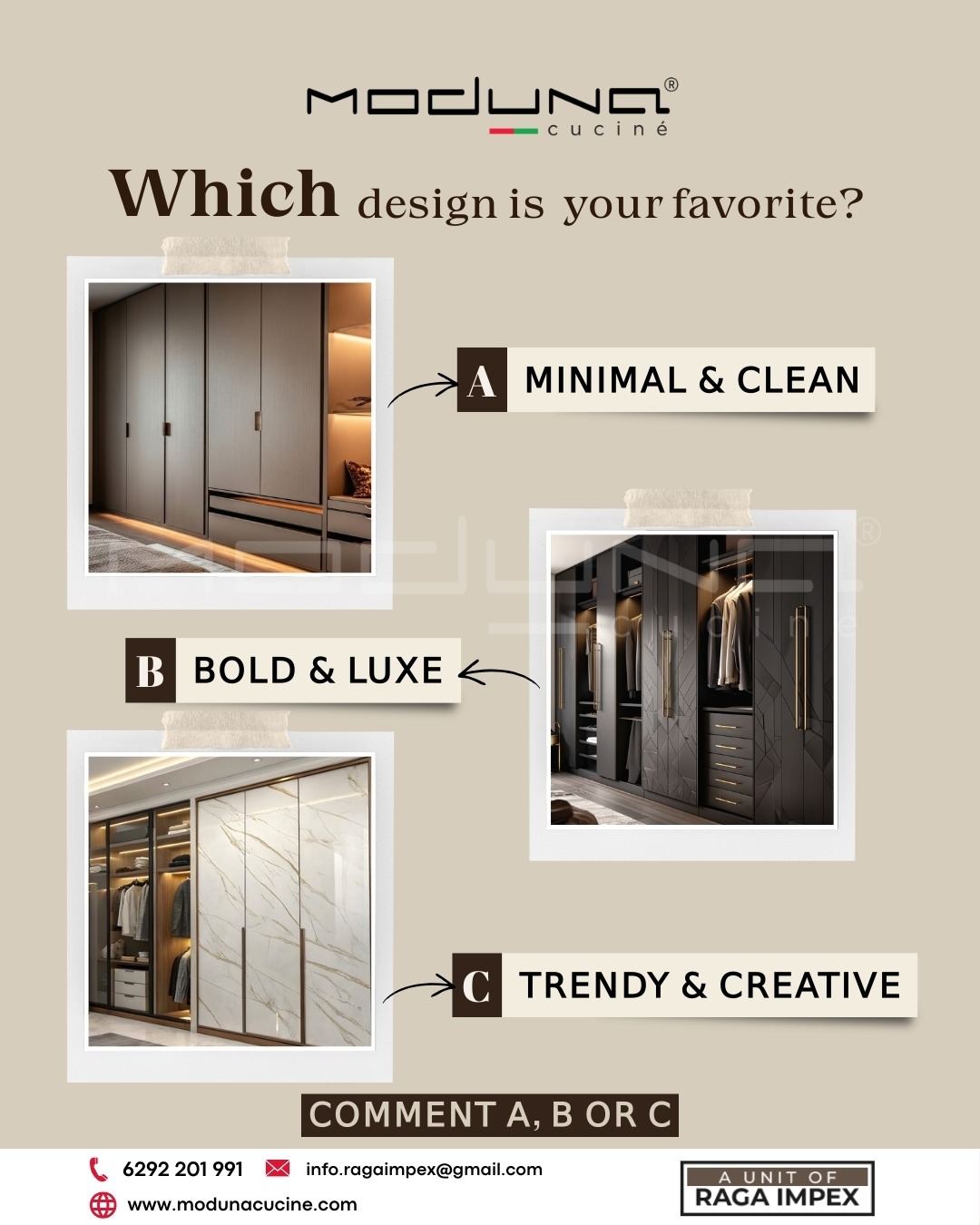 bespoke wardrobe in Kolkata