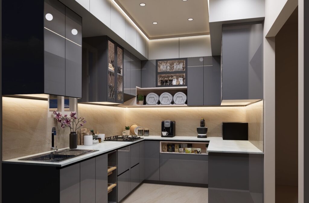 U Shape Kitchens in Kolkata